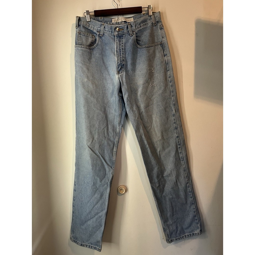 Cintage Y2K Arizona Jeans Relaxed Fit Straight Leg 33w 34L Mens Light Wash‎